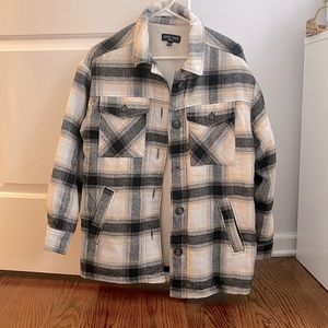 Cozy Oversized Fleece-Lined Shacket